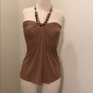 Sky brand tiger eye stone halter